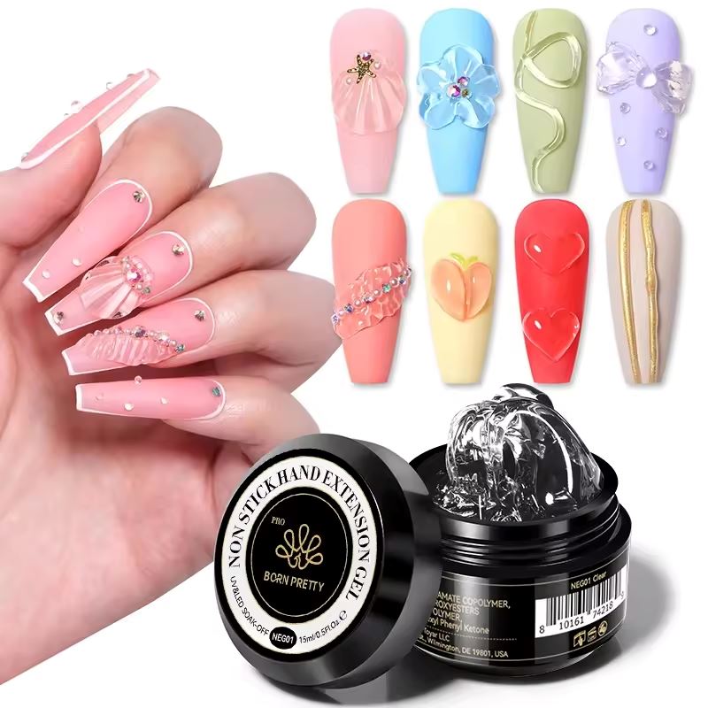 3D Nail Sculpture Carving Gel