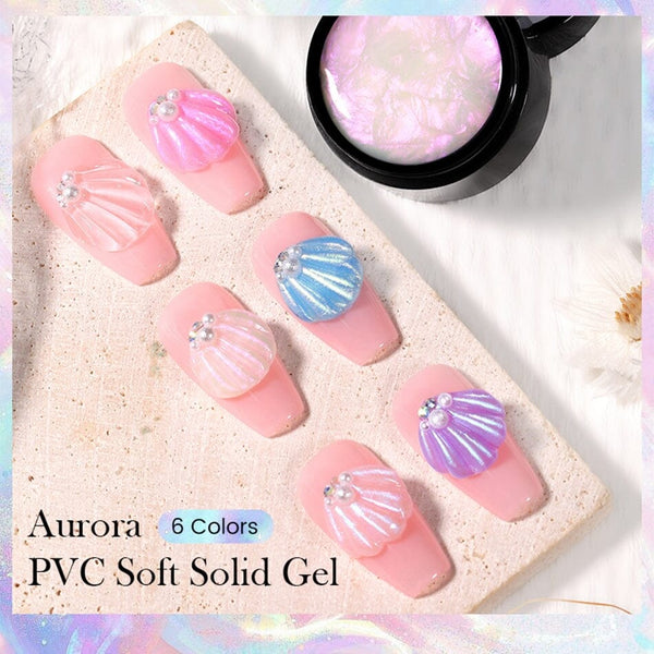 Aurora PVC Soft Solid 3D Sculpting Gel Born Pretty — NSI Australia