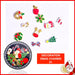 Christmas Decoration Nail Art Jar01