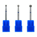 Diamond High-End Nail Drill BitPack 3 Ball Bits (2.5mm+3mm+4mm)