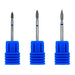 Diamond High-End Nail Drill BitPack 3 Flame Bits (6mm+8mm+9mm)