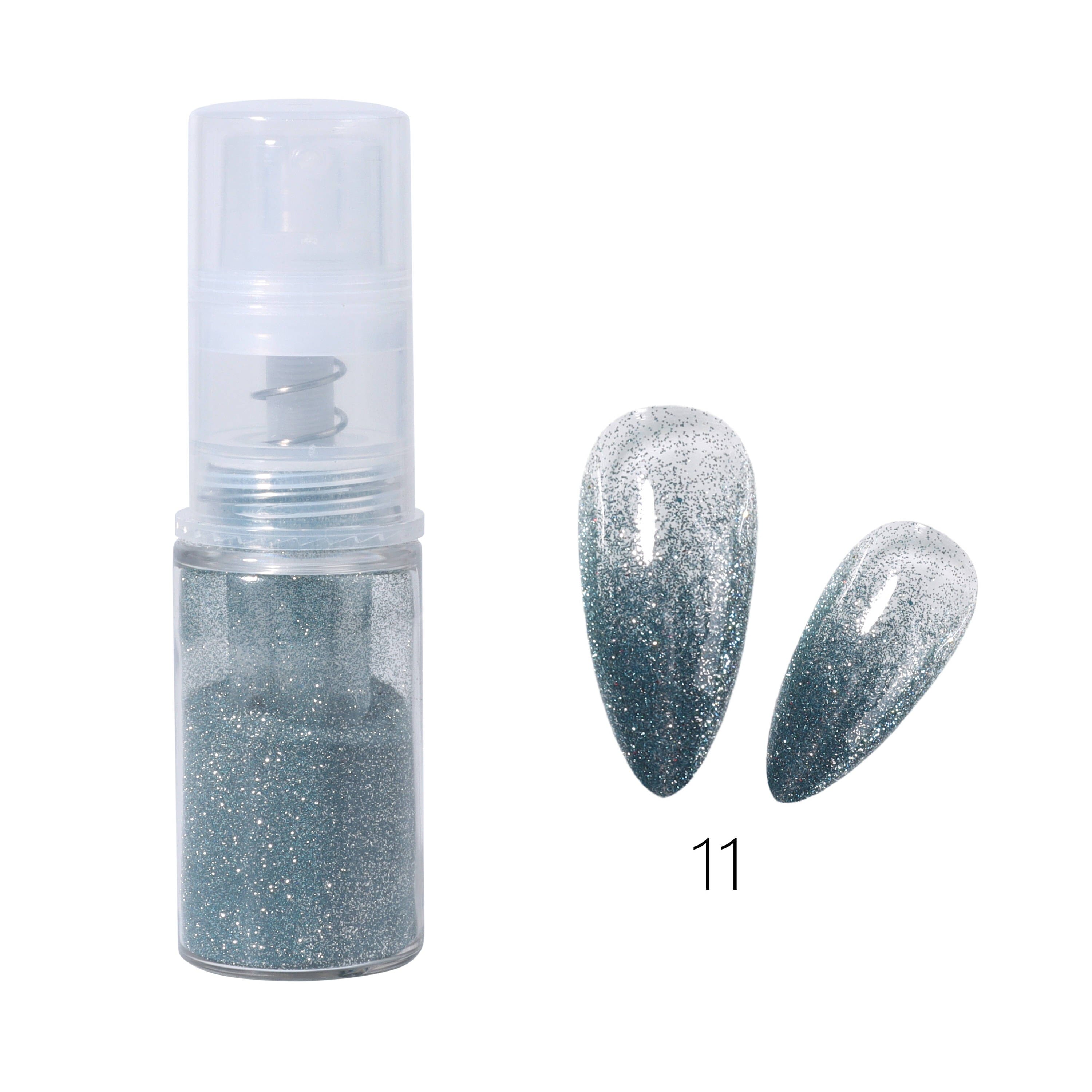 Disco Ombre Pigment Powder Colour SprayDenim Aquamarine #11