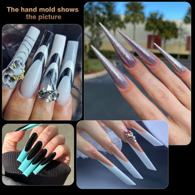 Dual Nail Forms - 12 Shapes - 288pcs