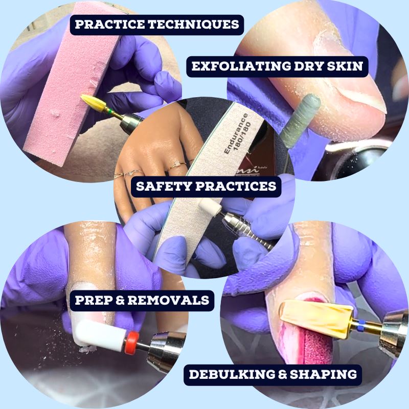 Efile & Hand File Entirety Nail Course