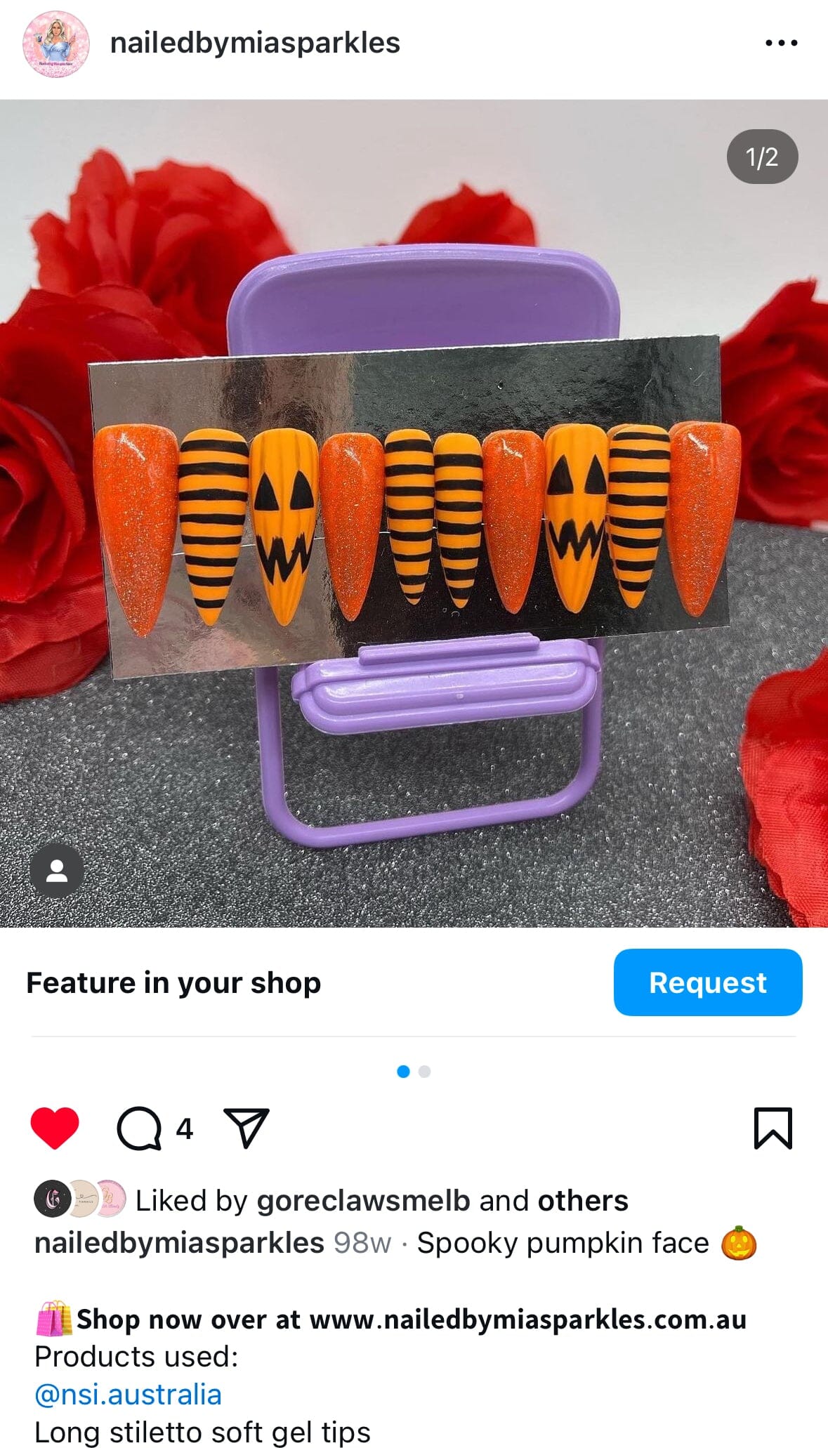 Halloween Gel Polish & Nail Sticker Set