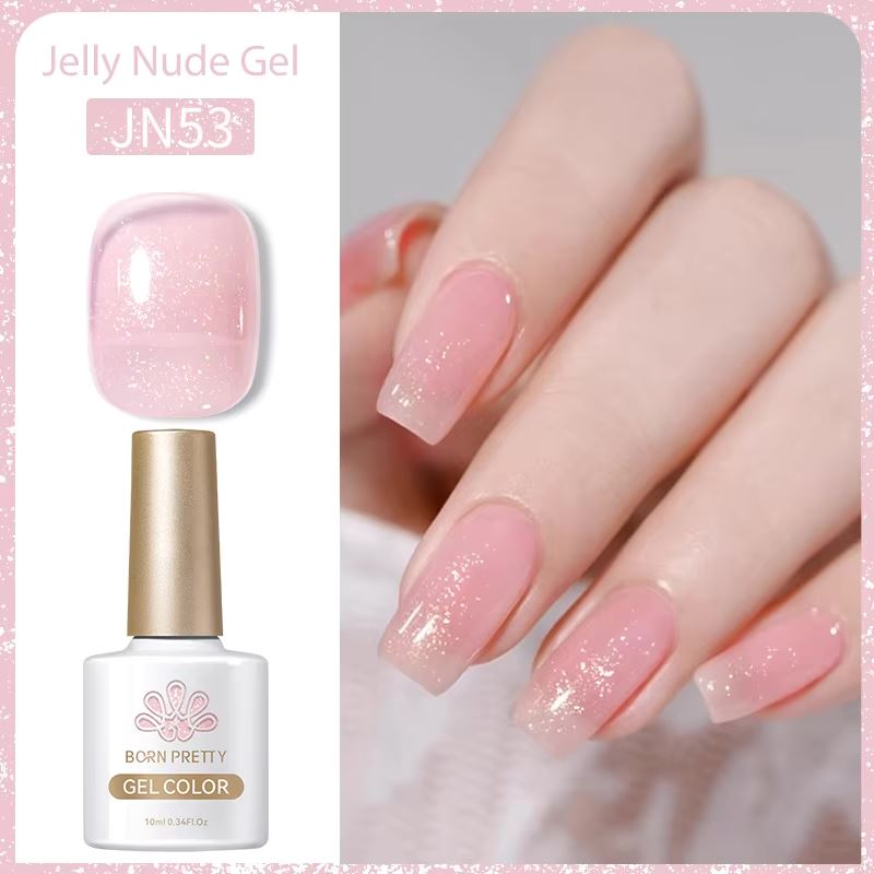 Jelly Nude Gel Polish Born PrettyJN53