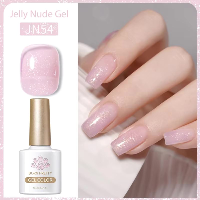 Jelly Nude Gel Polish Born PrettyJN54