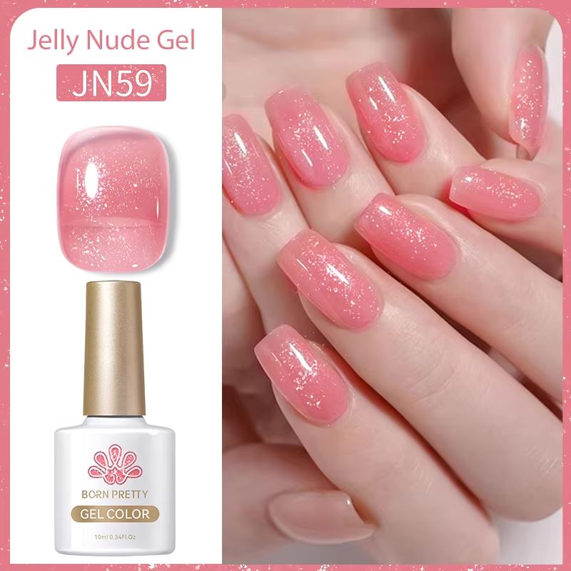 Jelly Nude Gel Polish Born PrettyJN59