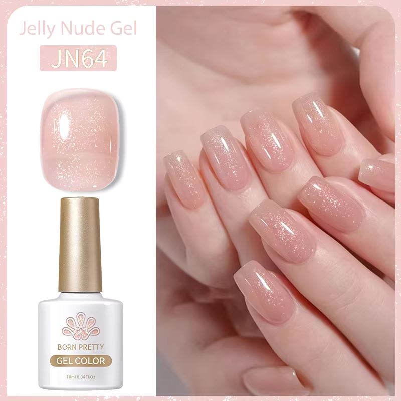 Jelly Nude Gel Polish Born PrettyJN64