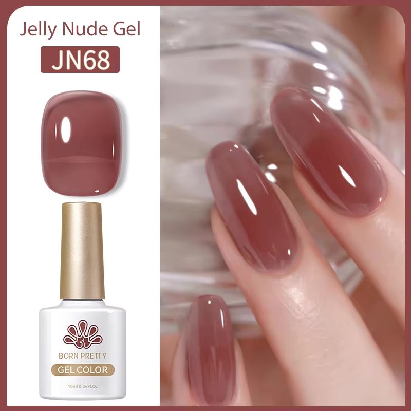 Jelly Nude Gel Polish Born PrettyJN68