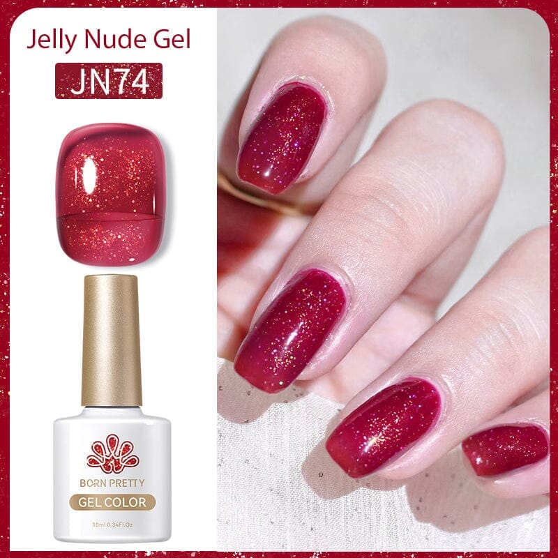 Jelly Nude Gel Polish Born PrettyJN74