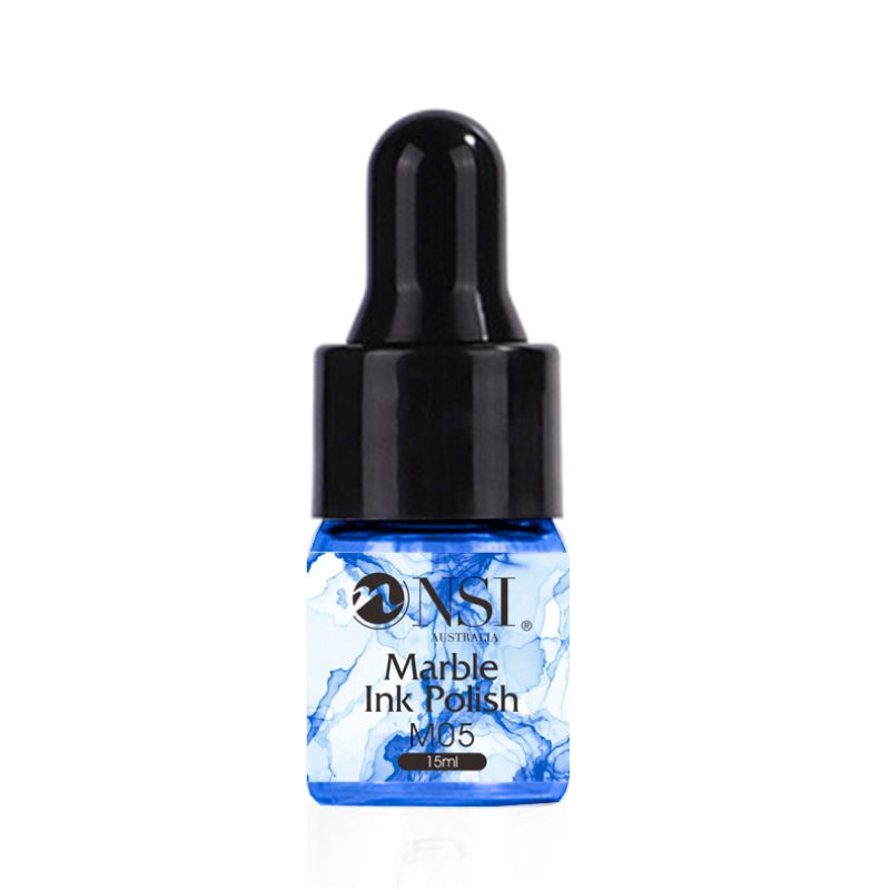 Marble Ink Polish - Nail Art Watercolour05