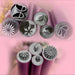 Nail Art Pattern Design Metal Tool Set10pcs Set