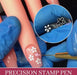 Nail Art Pattern Design Metal Tool Set