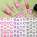 Nail Art Stickers - HeartsPack 3 Hearts Stickers(TH-0953-0951-1117)