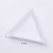 Plastic White Triangular Tray