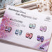 Rainbow Glass Cat Magnetic Gel Polish Born PrettyColour Chart Display