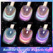 Rainbow Glass Cat Magnetic Gel Polish Born PrettyPack 6 Colours(01+02+03+04+05+06)