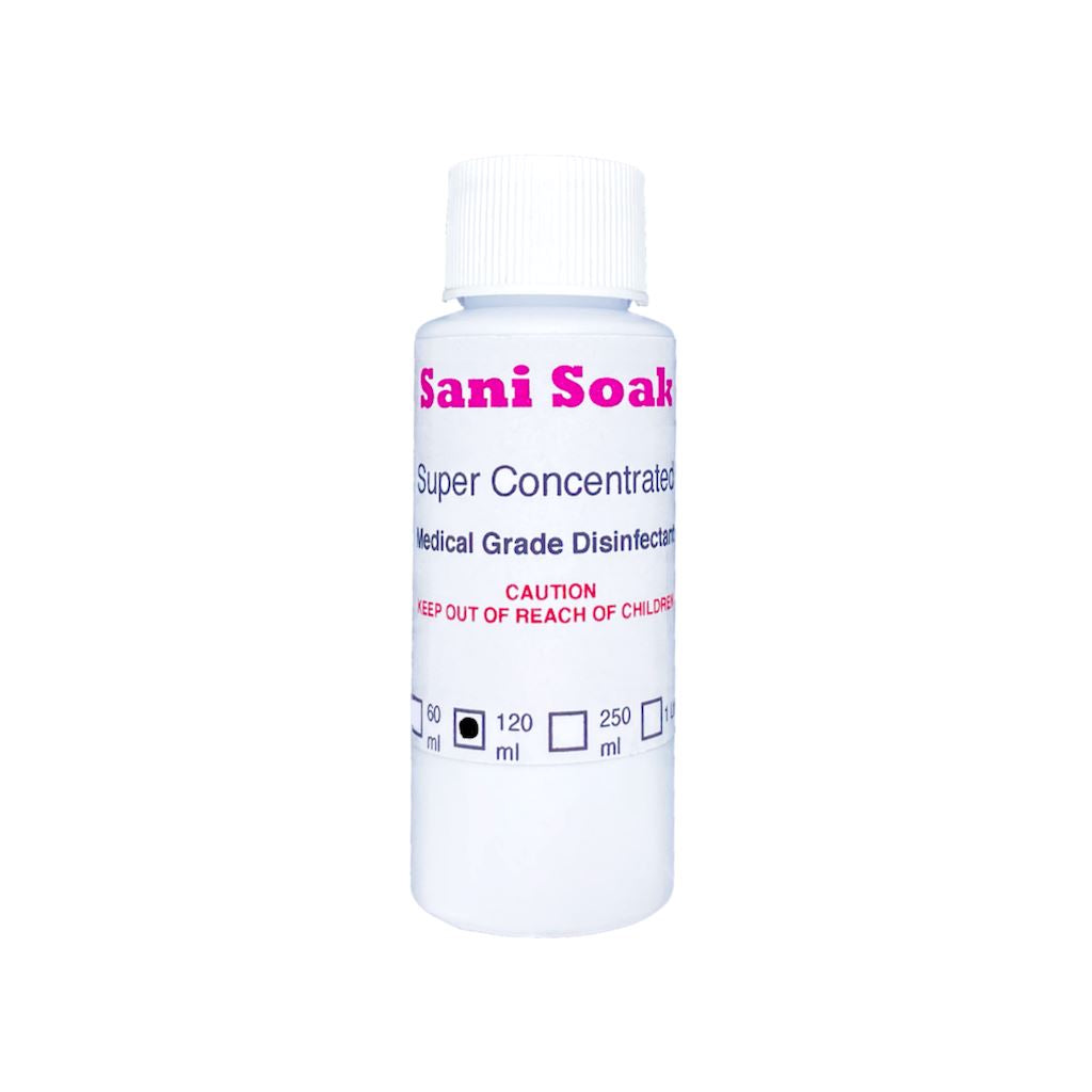 SANI-SOAK Super Concentrated Medical Grade Disinfectant120ml