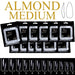 Soft Gel Tips Individual Refill Sizes 50pcs - AlmondAlmond MediumAll Sizes Almond Medium(0 to 11)