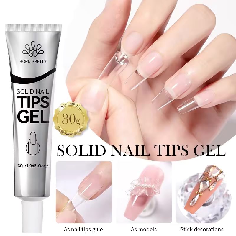 Solid Nail Tips Gel