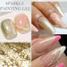 Sparkle Super Silver & Gold Painting Gel