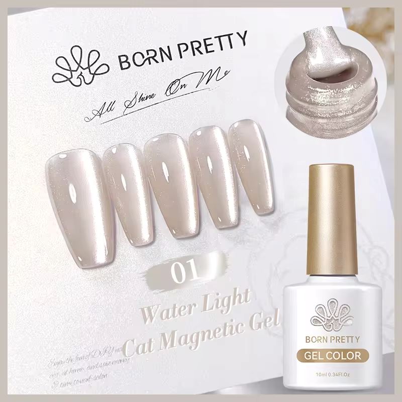 Water Light Cat Eye Magnetic Gel Born Pretty01