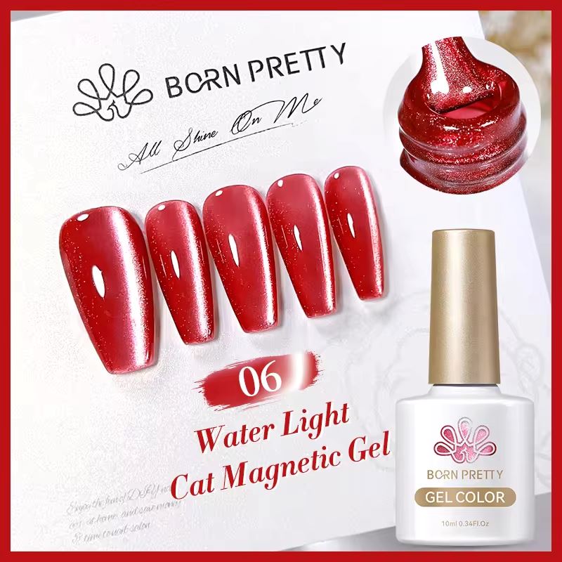 Water Light Cat Eye Magnetic Gel Born Pretty06