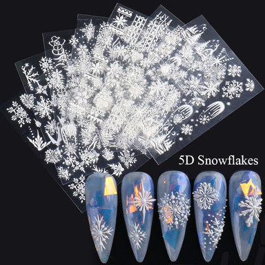 It Has to Happen” Snowflake Nail Art | Cosmetic Proof | Vancouver beauty, nail  art and lifestyle blog