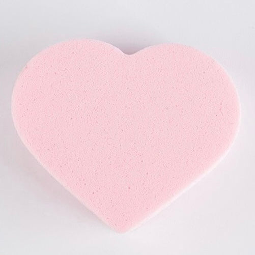 Pink Heart Lash Practice Sponge