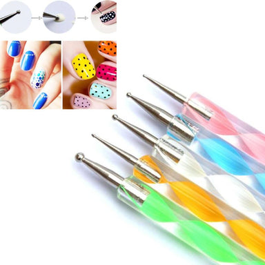 Wholesale Silicone Double Head Nail Art Dotting Tools 